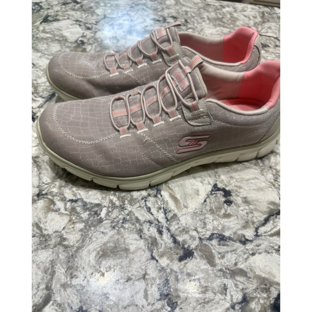 Skechers Womens Empire Rock Around 12157 Brown Running Shoes Sneakers Size 11